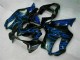 01-03 Blau Flammen Honda CBR600 F4i Motorrad Verkleidung