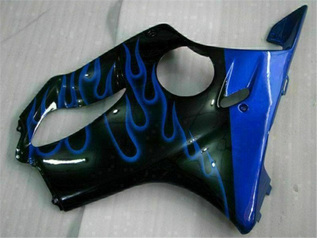 01-03 Blau Flammen Honda CBR600 F4i Motorrad Verkleidung