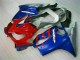 01-03 Blau Rot Honda CBR600 F4i Motorrad Verkleidung 01-03 Blau Rot Honda CBR600 F4i Motorrad Verkleidung