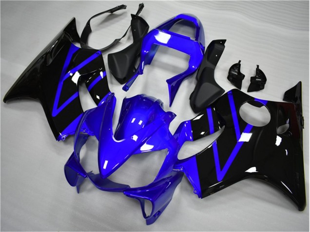 01-03 Blau Schwarz Honda CBR600 F4i Motorrad Verkleidungen 01-03 Blau Schwarz Honda CBR600 F4i Motorrad Verkleidungen