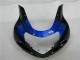 01-03 Blau Schwarz Suzuki GSXR 600/750 Motorrad Verkleidung
