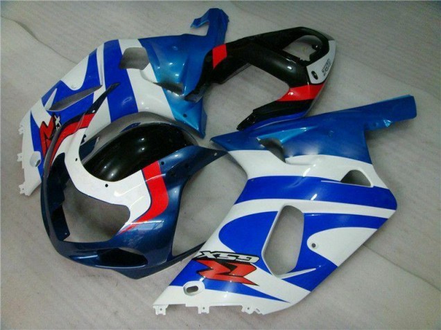 01-03 Blau Suzuki GSXR 600/750 Motorrad Vollverkleidung 01-03 Blau Suzuki GSXR 600/750 Motorrad Vollverkleidung