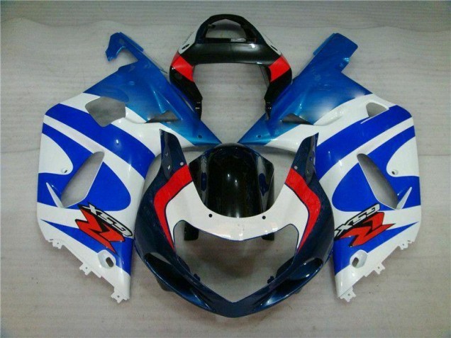 01-03 Blau Suzuki GSXR 600/750 Motorrad Vollverkleidung 01-03 Blau Suzuki GSXR 600/750 Motorrad Vollverkleidung