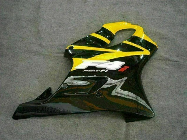 01-03 Gelb Schwarz Honda CBR600 F4i Motorrad Verkleidungen 01-03 Gelb Schwarz Honda CBR600 F4i Motorrad Verkleidungen