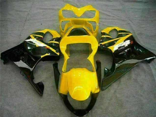 01-03 Gelb Schwarz Honda CBR600 F4i Motorrad Verkleidungen 01-03 Gelb Schwarz Honda CBR600 F4i Motorrad Verkleidungen