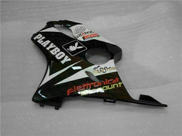 01-03 Gelb Silber Schwarz Playboy Honda CBR600 F4i Motorrad Verkleidung