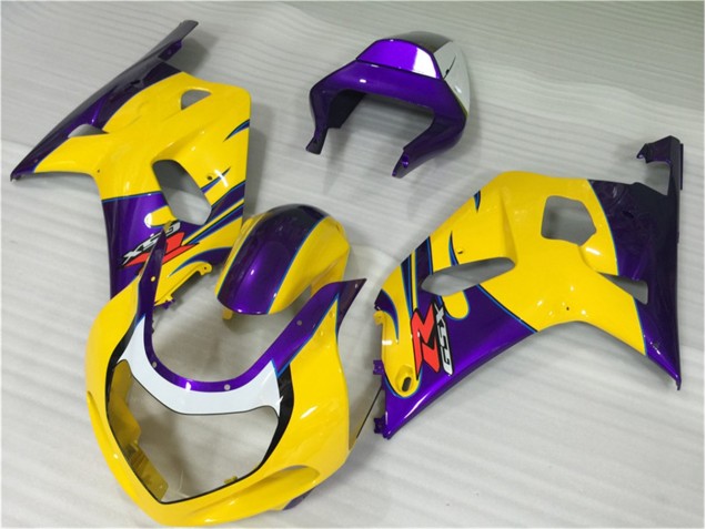 01-03 Gelb Suzuki GSXR 600/750 Motorrad Verkleidung