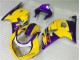 01-03 Gelb Suzuki GSXR 600/750 Motorrad Verkleidung