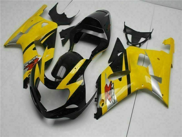 01-03 Gelb Suzuki GSXR 600/750 Motorrad Verkleidungen