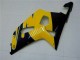 01-03 Gelb Suzuki GSXR 600/750 Motorrad Vollverkleidung