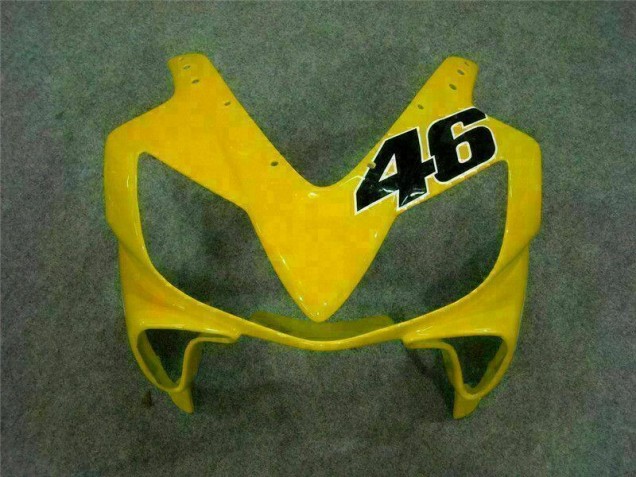 01-03 Gelb Weiß Honda CBR600 F4i Motorrad Verkleidung 01-03 Gelb Weiß Honda CBR600 F4i Motorrad Verkleidung