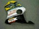01-03 Gelb Weiß Honda CBR600 F4i Motorrad Verkleidung 01-03 Gelb Weiß Honda CBR600 F4i Motorrad Verkleidung