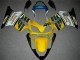 01-03 Gelb Weiß Honda CBR600 F4i Motorrad Verkleidung 01-03 Gelb Weiß Honda CBR600 F4i Motorrad Verkleidung