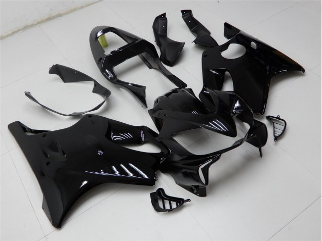 01-03 Glänzend Schwarz Honda CBR600 F4i Motorrad Verkleidung 01-03 Glänzend Schwarz Honda CBR600 F4i Motorrad Verkleidung