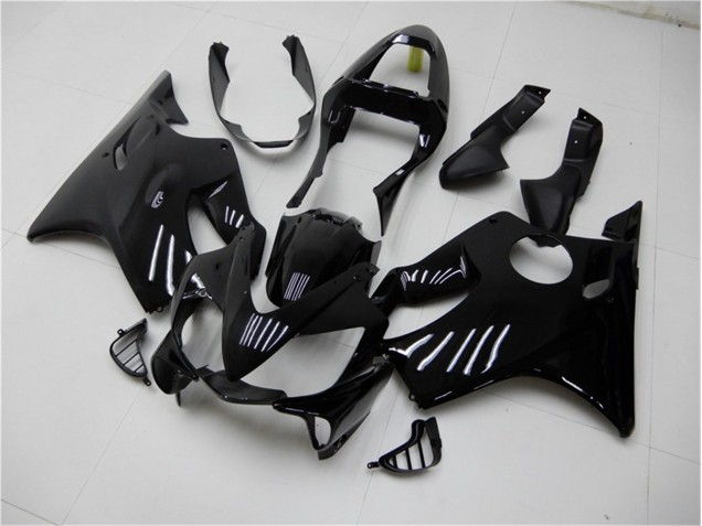 01-03 Glänzend Schwarz Honda CBR600 F4i Motorrad Verkleidung 01-03 Glänzend Schwarz Honda CBR600 F4i Motorrad Verkleidung