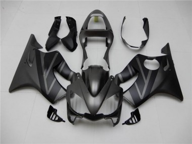01-03 Matt Schwarz Grau Honda CBR600 F4i Motorrad Verkleidung