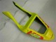 01-03 Orange Schwarz Honda CBR600 F4i Motorrad Verkleidung