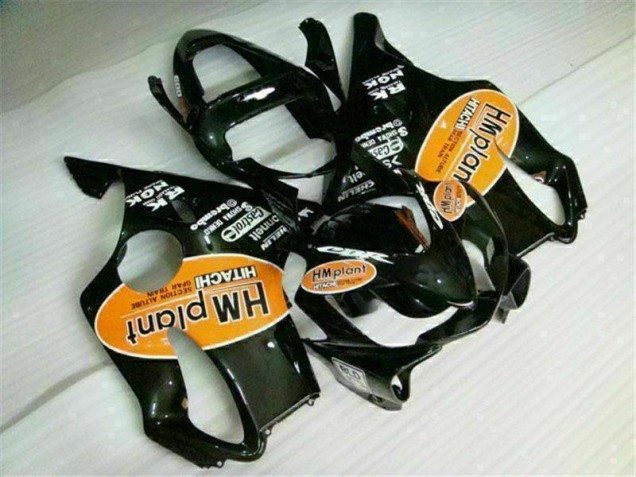 01-03 Orange Schwarz Honda CBR600 F4i Motorrad Verkleidungen