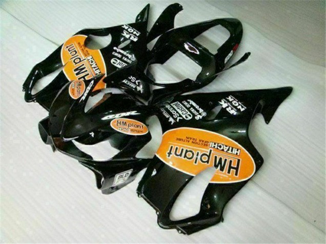 01-03 Orange Schwarz Honda CBR600 F4i Motorrad Verkleidungen