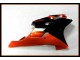 01-03 Orange Schwarz Honda CBR600 F4i Motorrad Vollverkleidung 01-03 Orange Schwarz Honda CBR600 F4i Motorrad Vollverkleidung