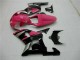 01-03 Rosa Schwarz Suzuki GSXR 600/750 Motorrad Verkleidung 01-03 Rosa Schwarz Suzuki GSXR 600/750 Motorrad Verkleidung