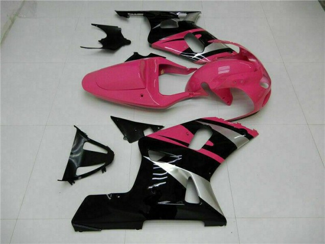 01-03 Rosa Schwarz Suzuki GSXR 600/750 Motorrad Verkleidung 01-03 Rosa Schwarz Suzuki GSXR 600/750 Motorrad Verkleidung