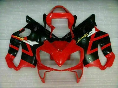 01-03 Rot Schwarz Honda CBR600 F4i Motorrad Verkleidung Komplett Sets