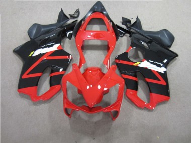 01-03 Rot Schwarz Honda CBR600 F4i Motorrad Vollverkleidung