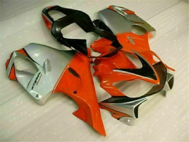 01-03 Rot Silber Honda CBR600 F4i Motorrad Verkleidungen
