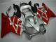 01-03 Rot Silber Honda CBR600 F4i Motorrad Vollverkleidung 01-03 Rot Silber Honda CBR600 F4i Motorrad Vollverkleidung
