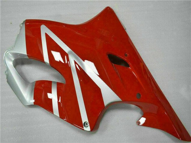 01-03 Rot Silber Honda CBR600 F4i Motorrad Vollverkleidung 01-03 Rot Silber Honda CBR600 F4i Motorrad Vollverkleidung