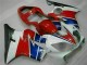 01-03 Rot Weiß Blau Honda CBR600 F4i Motorrad Verkleidung
