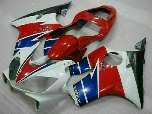 01-03 Rot Weiß Blau Honda CBR600 F4i Motorrad Verkleidung
