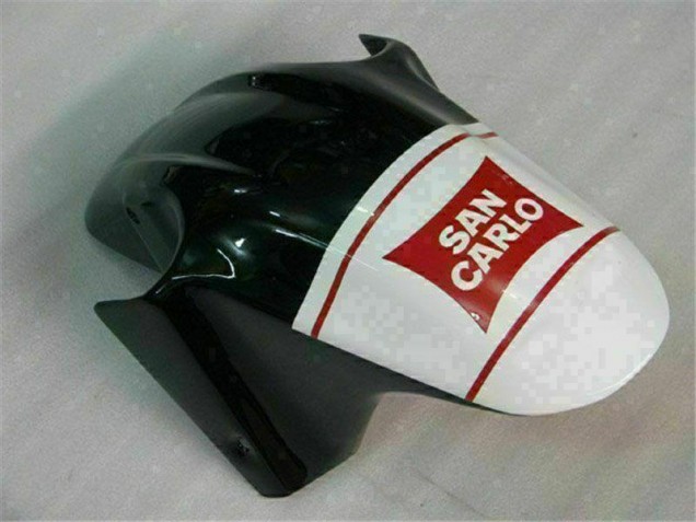 01-03 Rot Weiß Schwarz San Carlo Honda CBR600 F4i Motorrad Verkleidung