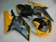 01-03 Schwarz Gelb Suzuki GSXR 600/750 Motorrad Verkleidung