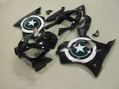 01-03 Schwarz Honda CBR600 F4i Motorrad Verkleidungen