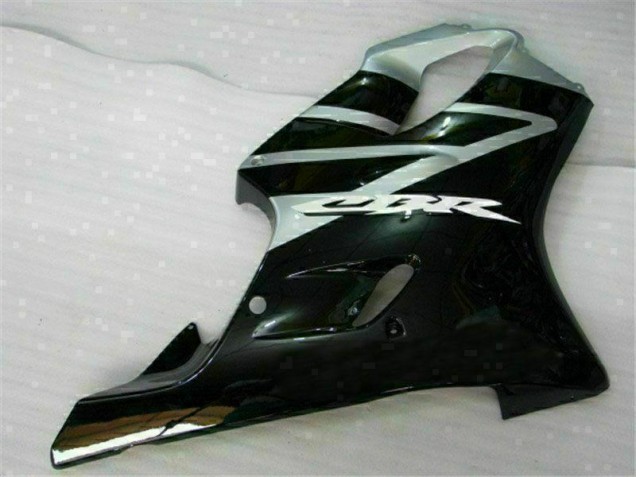 01-03 Schwarz Silber Honda CBR600 F4i Motorrad Verkleidung 01-03 Schwarz Silber Honda CBR600 F4i Motorrad Verkleidung