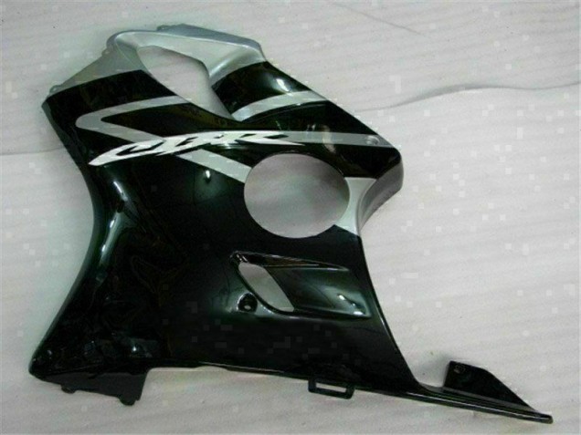 01-03 Schwarz Silber Honda CBR600 F4i Motorrad Verkleidung 01-03 Schwarz Silber Honda CBR600 F4i Motorrad Verkleidung