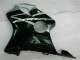01-03 Schwarz Silber Honda CBR600 F4i Motorrad Verkleidung 01-03 Schwarz Silber Honda CBR600 F4i Motorrad Verkleidung