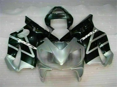 01-03 Schwarz Silber Honda CBR600 F4i Motorrad Verkleidung