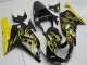 01-03 Schwarz Suzuki GSXR 600/750 Motorrad Verkleidung Komplett Sets 01-03 Schwarz Suzuki GSXR 600/750 Motorrad Verkleidung Komplett Sets