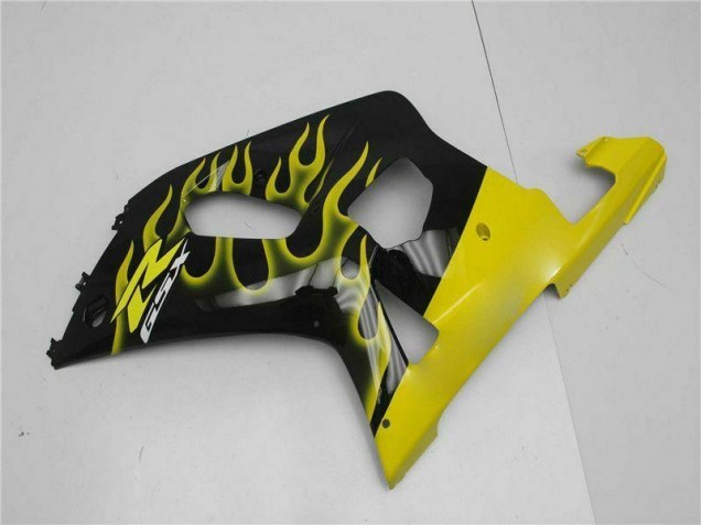 01-03 Schwarz Suzuki GSXR 600/750 Motorrad Verkleidung Komplett Sets 01-03 Schwarz Suzuki GSXR 600/750 Motorrad Verkleidung Komplett Sets