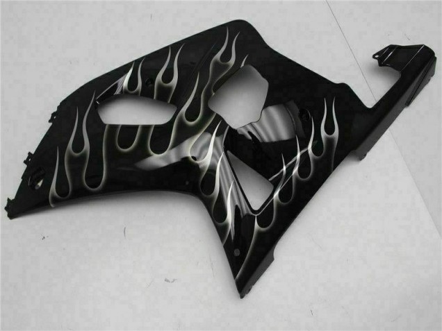 01-03 Schwarz Suzuki GSXR 600/750 Motorrad Verkleidung