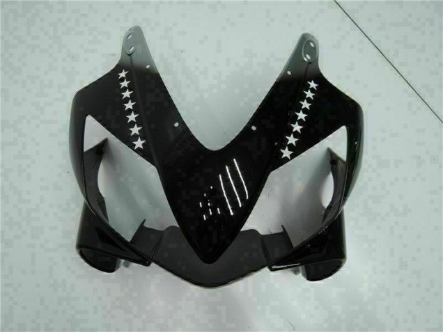 01-03 Schwarz weißes SevenStarss Honda CBR600 F4i Motorrad Verkleidung 01-03 Schwarz weißes SevenStarss Honda CBR600 F4i Motorrad Verkleidung