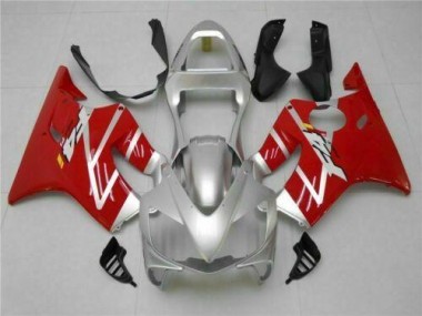 01-03 Silber Rot Honda CBR600 F4i Motorrad Verkleidung