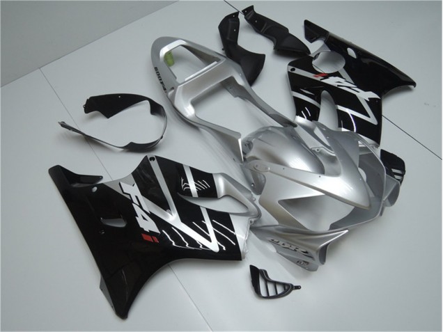 01-03 Silber Schwarz Honda CBR600 F4i Motorrad Verkleidung