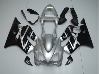 01-03 Silber Schwarz Honda CBR600 F4i Motorrad Verkleidung