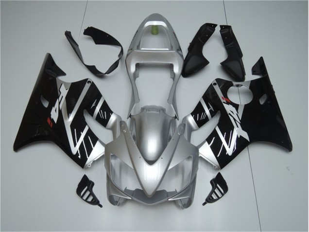 01-03 Silber Schwarz Honda CBR600 F4i Motorrad Verkleidung