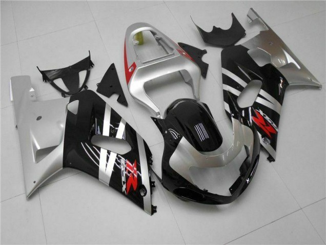 01-03 Silber Suzuki GSXR 600/750 Motorrad Verkleidung 01-03 Silber Suzuki GSXR 600/750 Motorrad Verkleidung