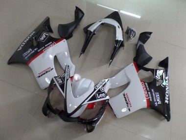 01-03 Weiß Schwarz Carrera Lee Honda CBR600 F4i Motorrad Verkleidung